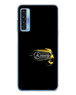 Чехол для TCL 20L Plus с картинкой «Mercedes — ретро стиль»