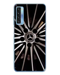 Чехол для TCL 20L Plus с картинкой «Диск Mercedes»