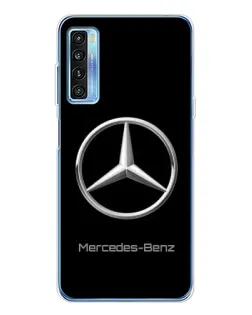 Чехол для TCL 20L Plus с картинкой «Mercedes Silver Logo»