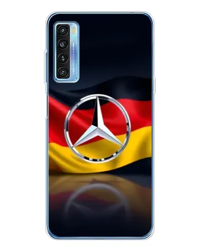 Чехол для TCL 20L Plus с картинкой «Mercedes — флаг Германии» Чехол для TCL 20L Plus с картинкой «Mercedes — флаг Германии»