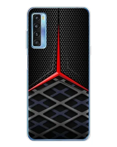 Чехол для TCL 20L Plus с картинкой «Mercedes Carbon Grid» Чехол для TCL 20L Plus с картинкой «Mercedes Carbon Grid»