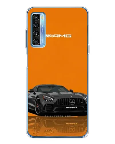 Чехол для TCL 20L Plus с картинкой «Оранжевый Mercedes AMG» Чехол для TCL 20L Plus с картинкой «Оранжевый Mercedes AMG»