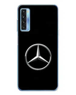 Чехол для TCL 20L Plus с картинкой «Mercedes классический лого»