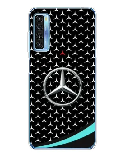 Чехол для TCL 20L Plus с картинкой «Mercedes — бирюзовый акцент» Чехол для TCL 20L Plus с картинкой «Mercedes — бирюзовый акцент»