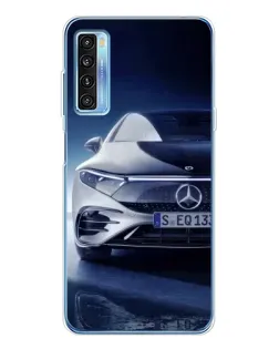 Чехол для TCL 20L Plus с картинкой «Mercedes EQ — будущее»