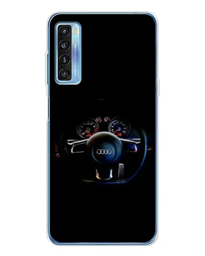 Чехол для TCL 20L Plus с картинкой «Салон Audi — руль» Чехол для TCL 20L Plus с картинкой «Салон Audi — руль»