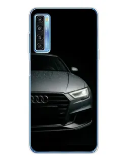 Чехол для TCL 20L Plus с картинкой «Audi — детализация кузова»