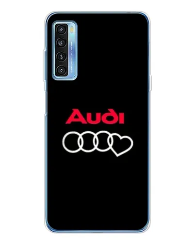 Чехол для TCL 20L Plus с картинкой «Логотип Audi Heart» Чехол для TCL 20L Plus с картинкой «Логотип Audi Heart»