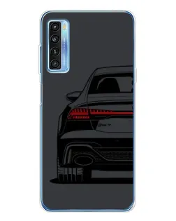 Чехол для TCL 20L Plus с картинкой «Задняя часть Audi — арт»