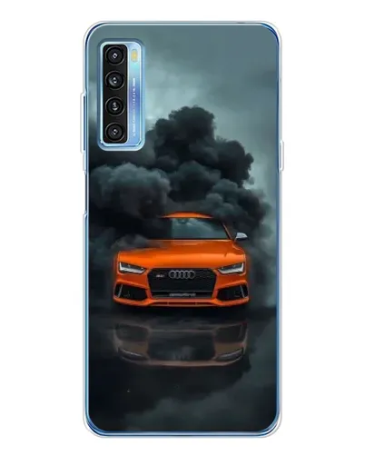 Чехол для TCL 20L Plus с картинкой «Audi в облаках дыма» Чехол для TCL 20L Plus с картинкой «Audi в облаках дыма»