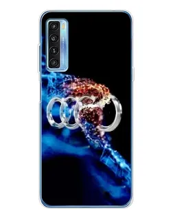 Чехол для TCL 20L Plus с картинкой «Энергия лого Audi»
