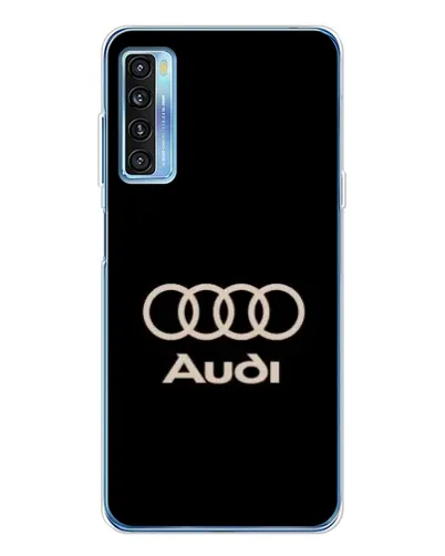 Чехол для TCL 20L Plus с картинкой «Audi — золотой логотип» Чехол для TCL 20L Plus с картинкой «Audi — золотой логотип»
