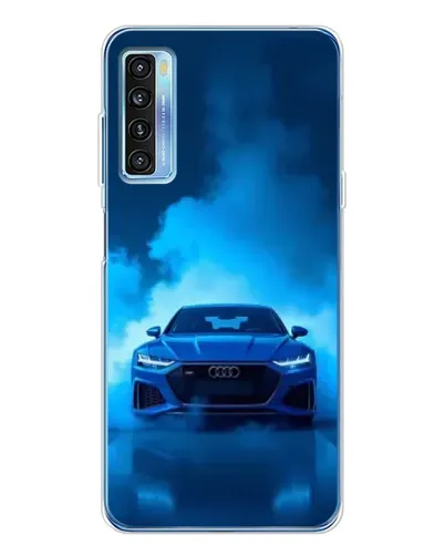 Чехол для TCL 20L Plus с картинкой «Audi — голубая энергия» Чехол для TCL 20L Plus с картинкой «Audi — голубая энергия»