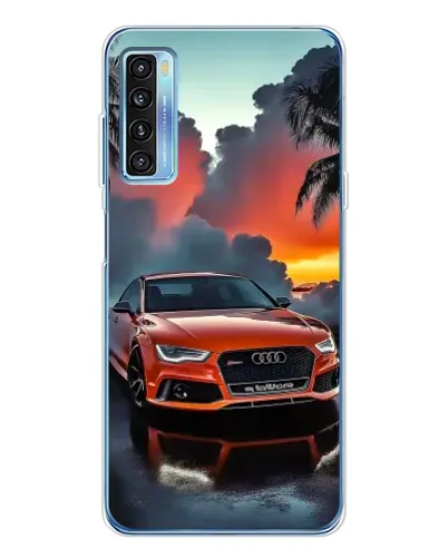 Чехол для TCL 20L Plus с картинкой «Audi — закат» Чехол для TCL 20L Plus с картинкой «Audi — закат»