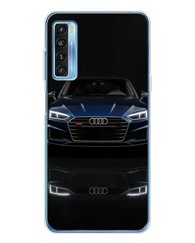 Чехол для TCL 20L Plus с картинкой «Audi — ночное отражение» Чехол для TCL 20L Plus с картинкой «Audi — ночное отражение»