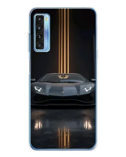 Чехол для TCL 20L Plus с картинкой «Lamborghini золотые линии» Чехол для TCL 20L Plus с картинкой «Lamborghini золотые линии»