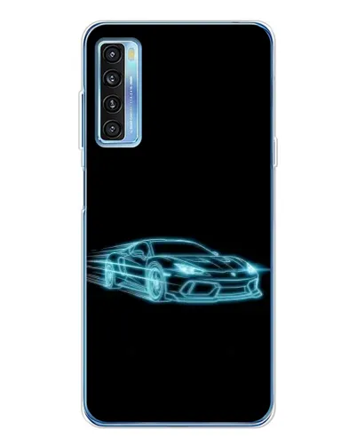Чехол для TCL 20L Plus с картинкой «Неоновый контур Lamborghini» Чехол для TCL 20L Plus с картинкой «Неоновый контур Lamborghini»
