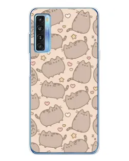 Чехол для TCL 20L Plus с картинкой «Маленькие Пушины»