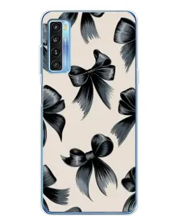 Чехол для TCL 20L Plus с картинкой «Банты Coquette»