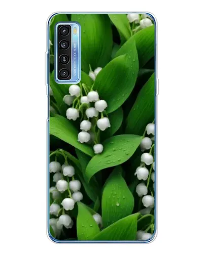 Чехол для TCL 20L Plus с картинкой «Ландыши в зелени»
