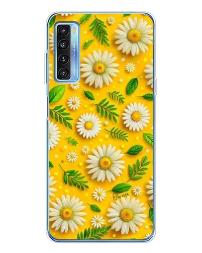 Чехол для TCL 20L Plus с картинкой «Ромашковое солнце»