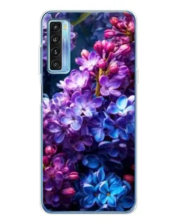 Чехол для TCL 20L Plus с картинкой «Сиреневый цвет»