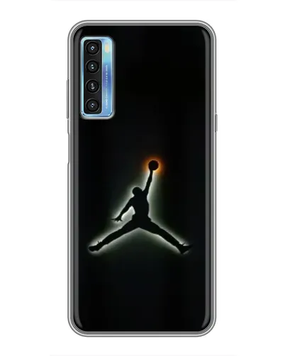 Чохол для TCL 20L з картинкою «Jordan Gradient Logo»