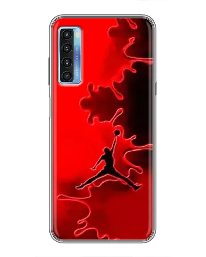Чохол для TCL 20L з картинкою «Jordan Red Smoke»