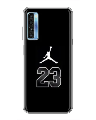 Чохол для TCL 20L з картинкою «Jordan Flight 23»