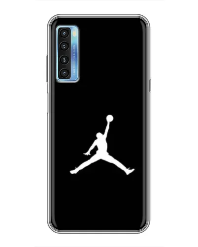 Чохол для TCL 20L з картинкою «Jordan Silhouette»