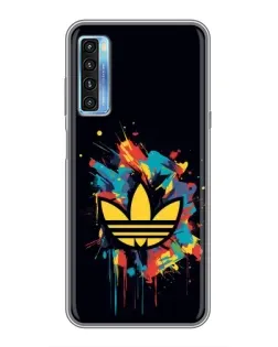 Чехол для TCL 20L с картинкой «Adidas Splash»