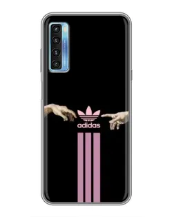 Чехол для TCL 20L с картинкой «Adidas Hands»