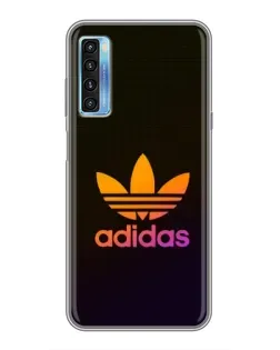 Чехол для TCL 20L с картинкой «Градиент Adidas»