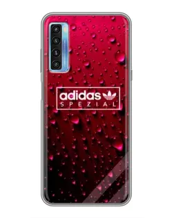 Чехол для TCL 20L с картинкой «Adidas Gold Marble»