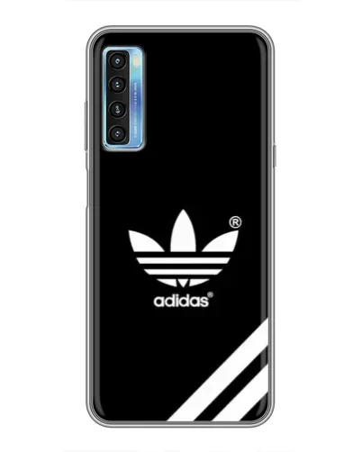 Чехол для TCL 20L с картинкой «Adidas с диагональными полосами» Чехол для TCL 20L с картинкой «Adidas с диагональными полосами»