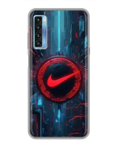Чехол для TCL 20L с картинкой «Техногенный стиль Nike» Чехол для TCL 20L с картинкой «Техногенный стиль Nike»