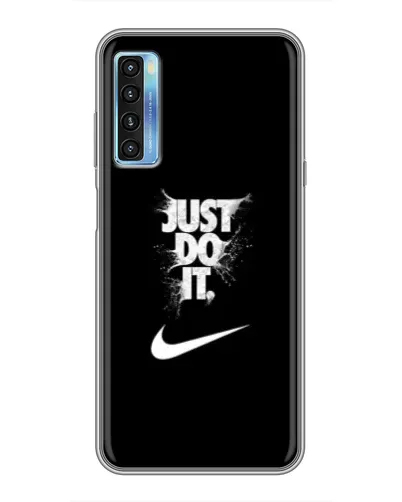 Чехол для TCL 20L с картинкой «Текстовый принт Nike» Чехол для TCL 20L с картинкой «Текстовый принт Nike»