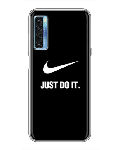 Чехол для TCL 20L с картинкой «Классический принт Nike» Чехол для TCL 20L с картинкой «Классический принт Nike»