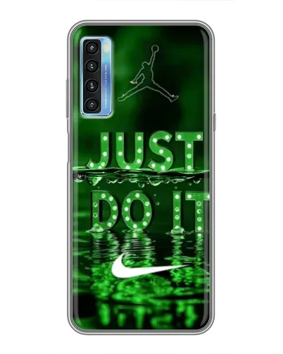 Чехол для TCL 20L с картинкой «Зеленый неоновый Nike» Чехол для TCL 20L с картинкой «Зеленый неоновый Nike»