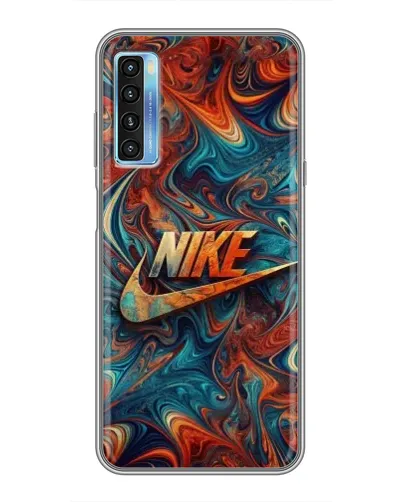 Чехол для TCL 20L с картинкой «Nike в абстракции» Чехол для TCL 20L с картинкой «Nike в абстракции»