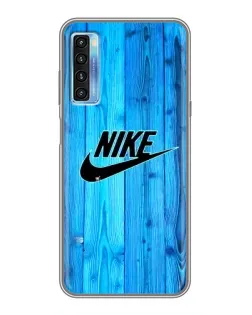 Чехол для TCL 20L с картинкой «Голубое дерево Nike»