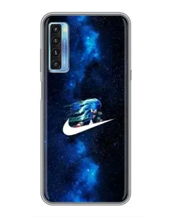 Чехол для TCL 20L с картинкой «Звездный путь Nike»