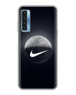 Чохол для TCL 20L з картинкою «Nike у стилі графіті»