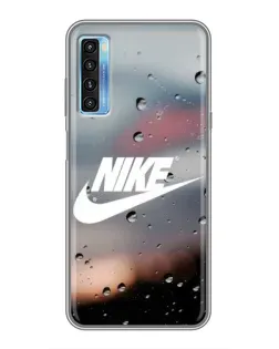 Чохол для TCL 20L з картинкою «Nike у стилі ретро»