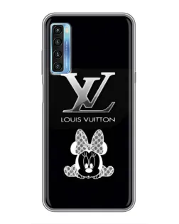Чехол для TCL 20L с картинкой «LV и Минни Маус»