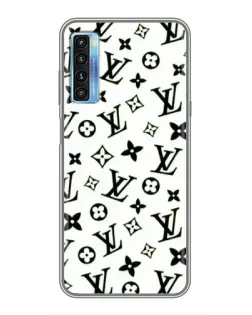 Чехол для TCL 20L с картинкой «Монохромный хаос LV»