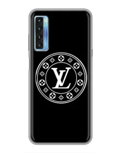 Чехол для TCL 20L с картинкой «LV — печать стиля»