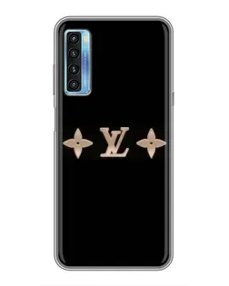 Чехол для TCL 20L с картинкой «Louis Vuitton — минимализм»