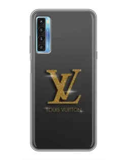 Чехол для TCL 20L с картинкой «Градиент Louis Vuitton»