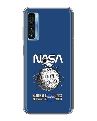Чехол для TCL 20L с картинкой «NASA — лунная миссия» Чехол для TCL 20L с картинкой «NASA — лунная миссия»